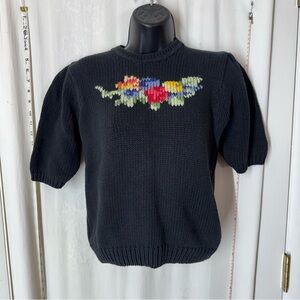 Vintage Rafique Floral Sweater